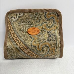 ETRO Paisley Pouch snap closure